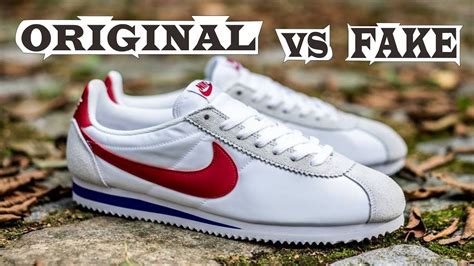 nike cortez fake vs original|spotting nike cortez laces.